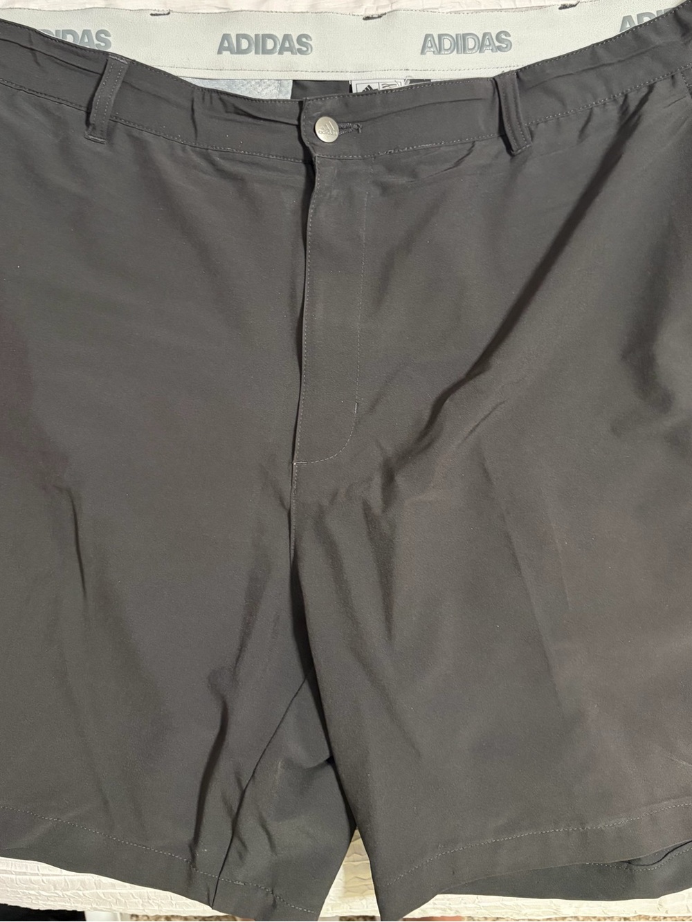 adidas Men's Black Performance Golf Shorts